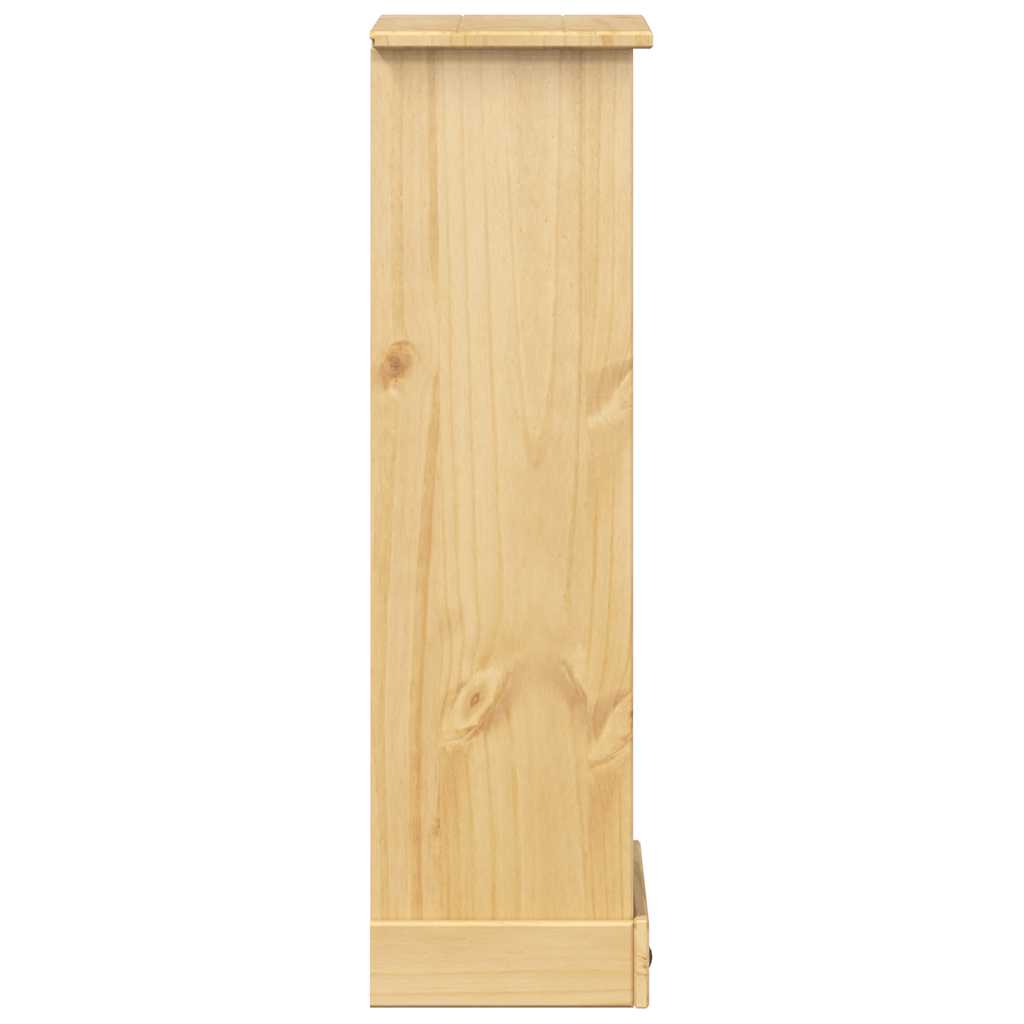 vidaXL Biblioteczka Corona, 46x29x100 cm, lite drewno sosnowe