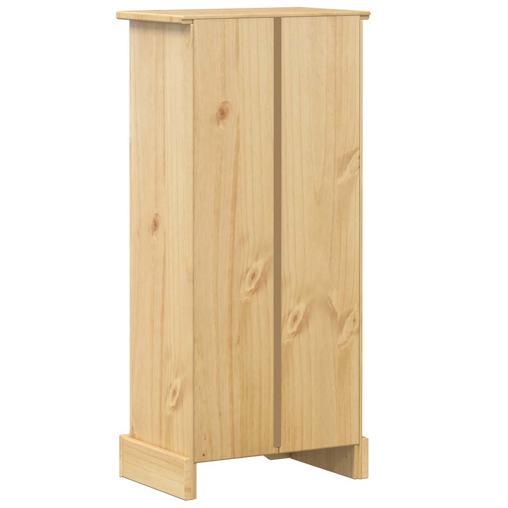 vidaXL Biblioteczka Corona, 46x29x100 cm, lite drewno sosnowe