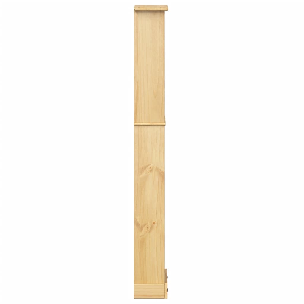 vidaXL Biblioteczka Corona, 46x20x170 cm, lite drewno sosnowe