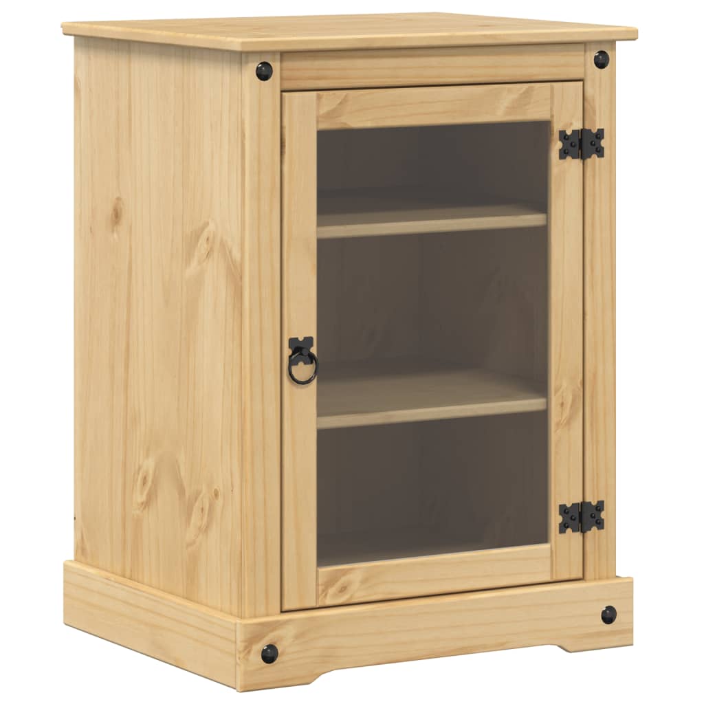vidaXL Szafka multimedialna Corona, 60x50x82 cm, lite drewno sosnowe