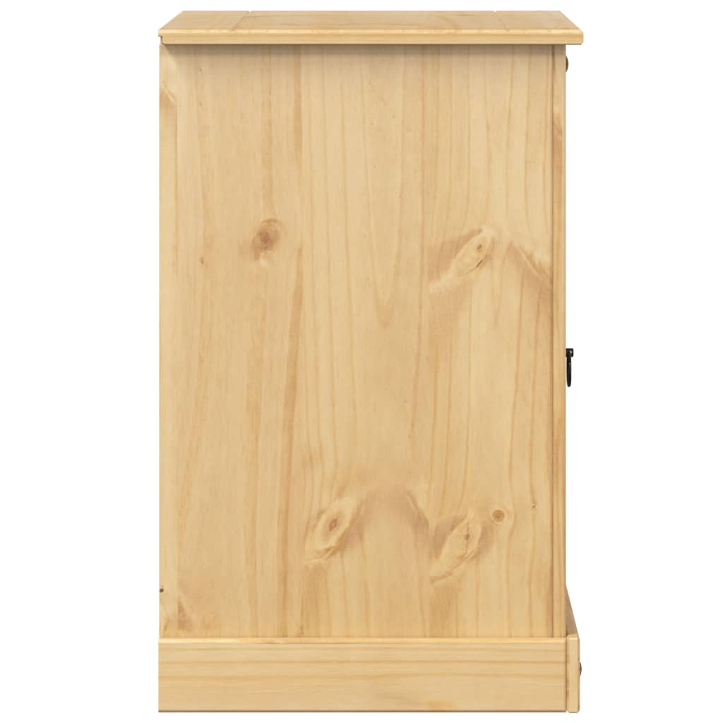 vidaXL Szafka multimedialna Corona, 60x50x82 cm, lite drewno sosnowe