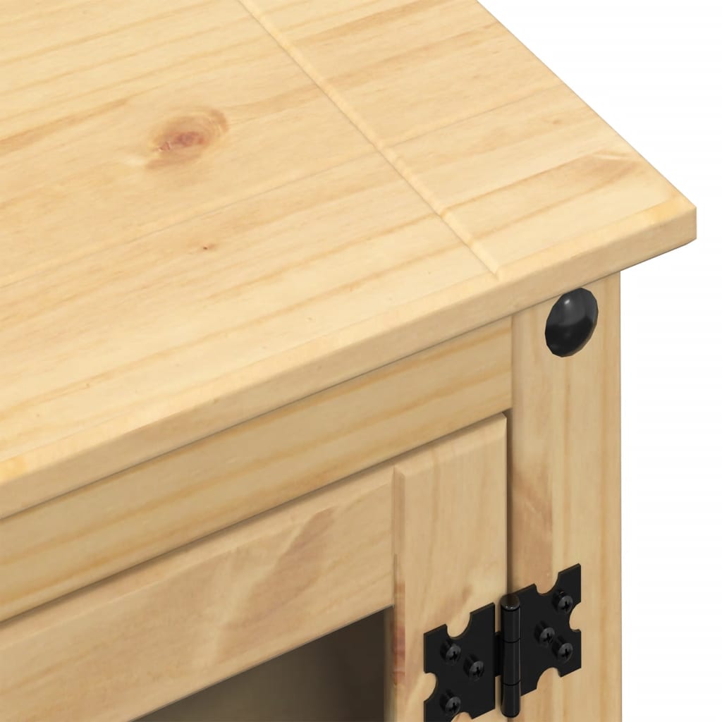 vidaXL Szafka multimedialna Corona, 60x50x82 cm, lite drewno sosnowe