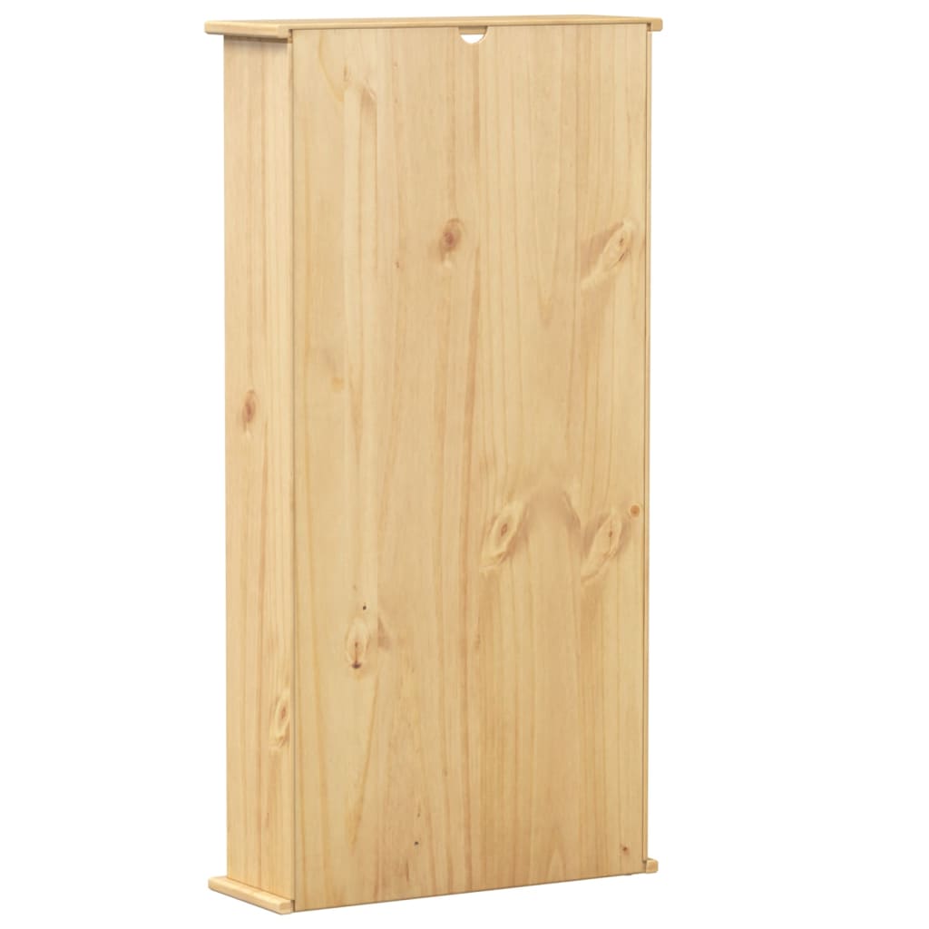 vidaXL Szafka na płyty CD Corona, 52x17,5x103 cm, lite drewno sosnowe