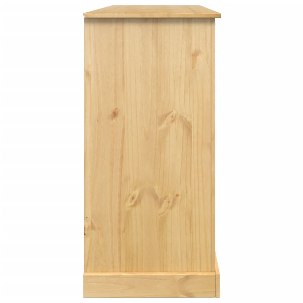 vidaXL Szafka na wino Corona, 107,5x51x105,5 cm, lite drewno sosnowe