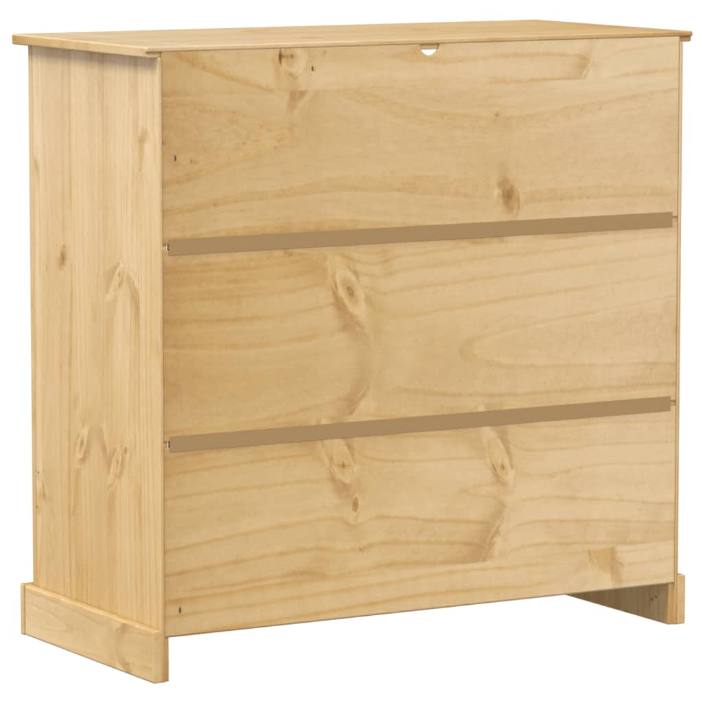 vidaXL Szafka na wino Corona, 107,5x51x105,5 cm, lite drewno sosnowe