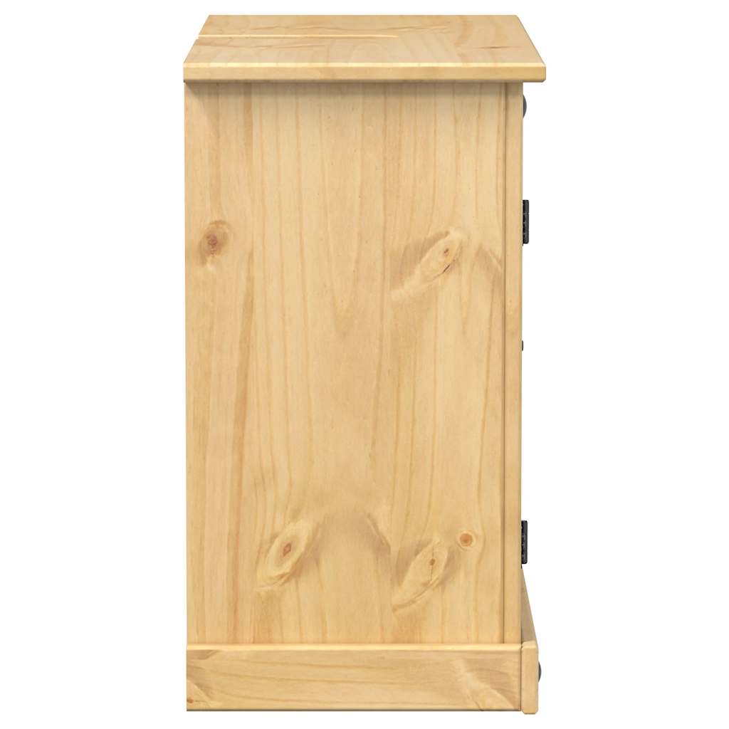 vidaXL Szafka pod umywalkę Corona, 73x33x60 cm, lite drewno sosnowe