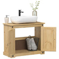 vidaXL Szafka pod umywalkę Corona, 73x33x60 cm, lite drewno sosnowe