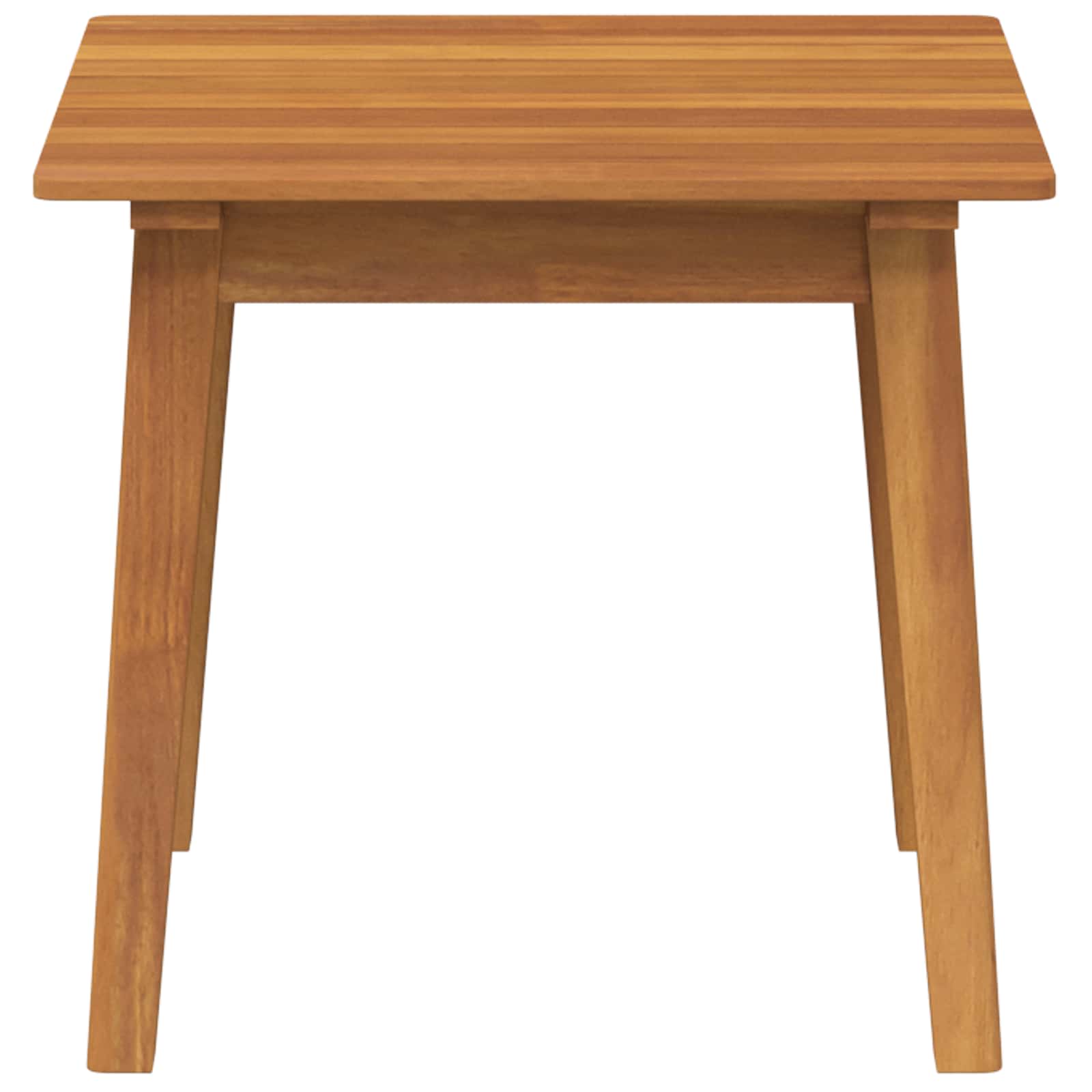 vidaXL Stolik boczny brązowy 45 x 45 x 40 cm Lite Drewno Akacji