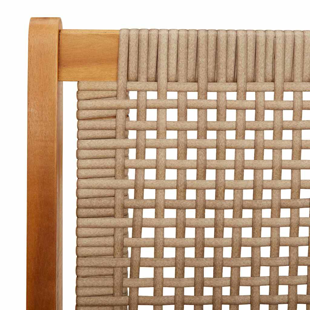 vidaXL Meble ogrodowe 2 pcs Beżowy 67 x 78 x 73 cm Lite Drewno Akacji