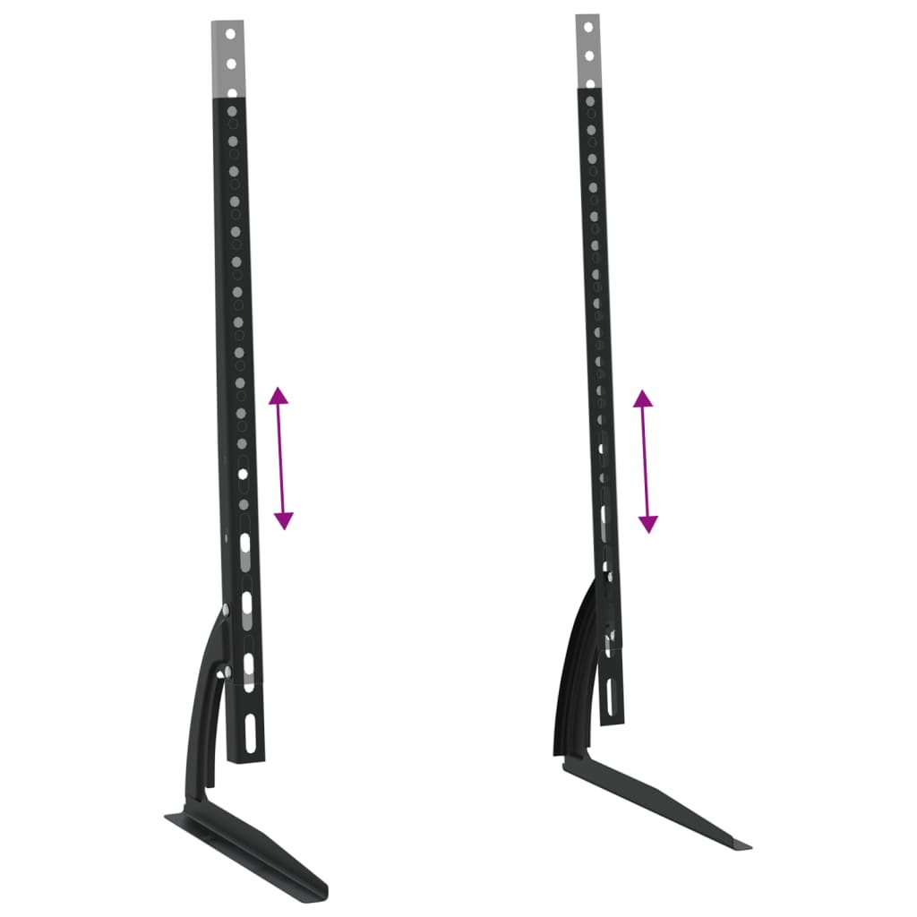 vidaXL Stojaki na TV 37-75'', 2 szt., VESA maks. 600x400 mm, 45 kg
