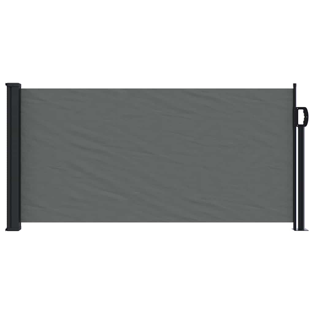 vidaXL Markiza boczna rozkładana antracytowa 100x300 cm
