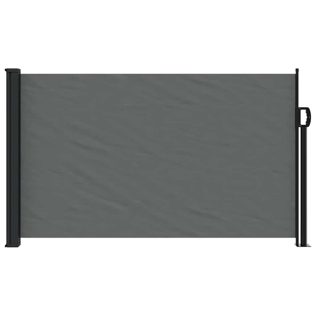 vidaXL Markiza boczna rozkładana antracytowa 117x300 cm