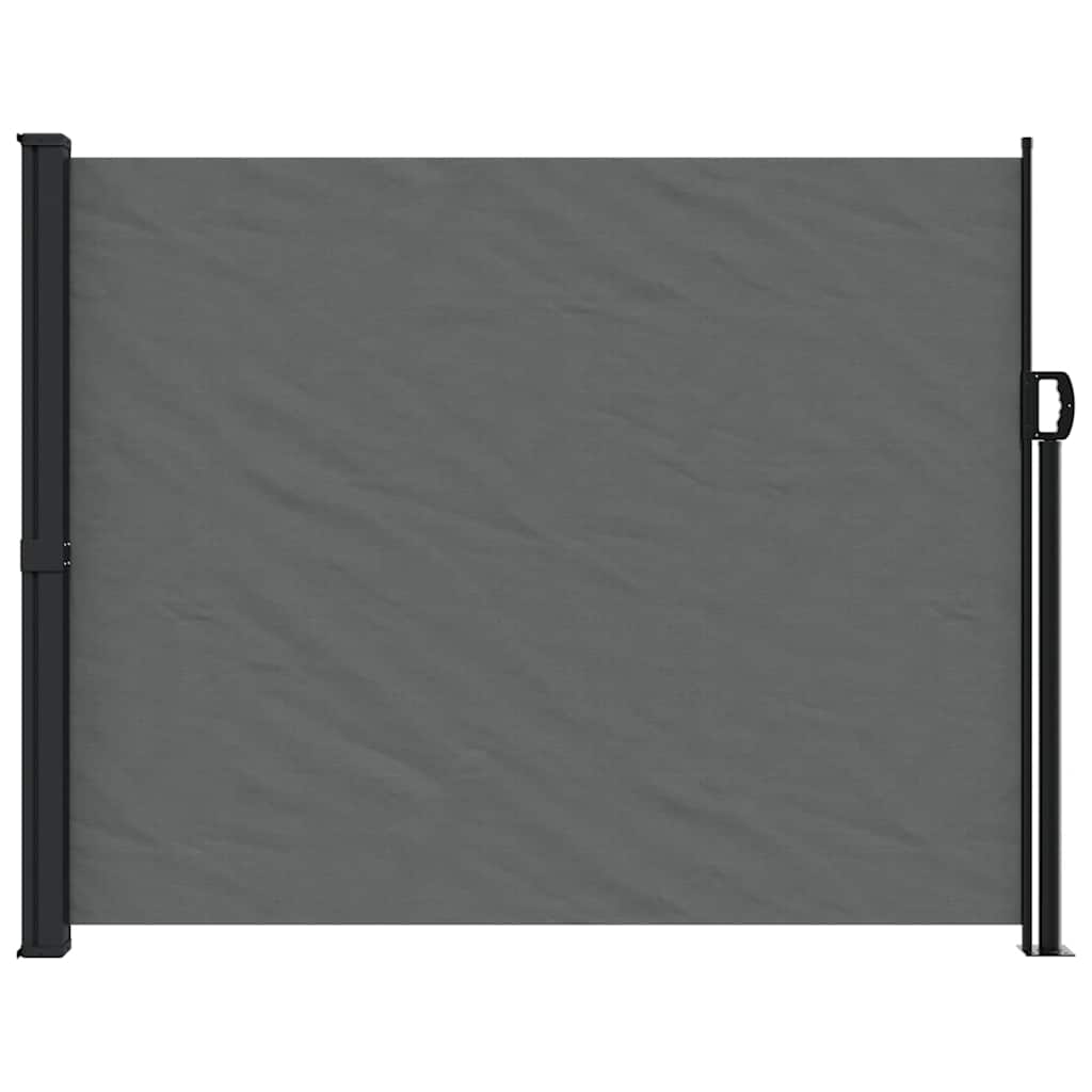 vidaXL Markiza boczna rozkładana antracytowa 160x300 cm