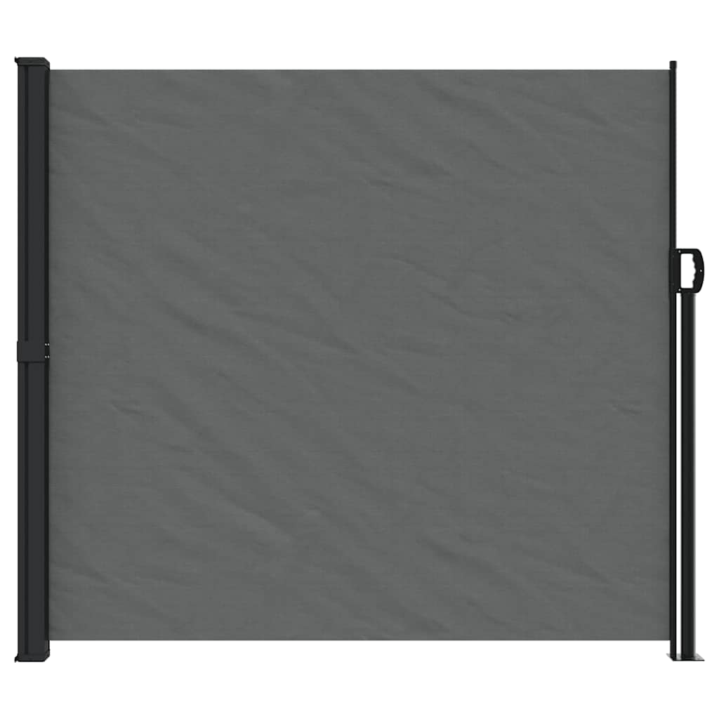 vidaXL Markiza boczna rozkładana antracytowa 180x300 cm