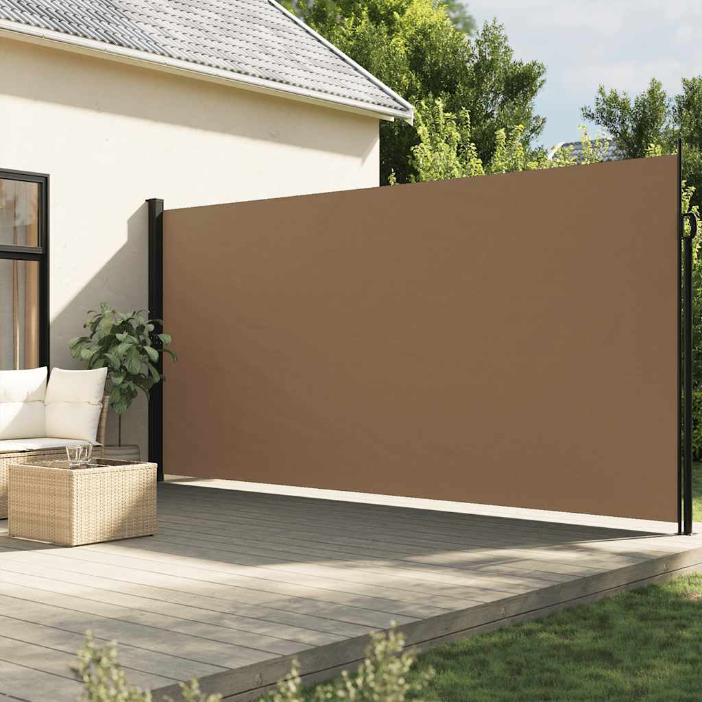 vidaXL Zwijana markiza boczna, taupe, 200x300 cm