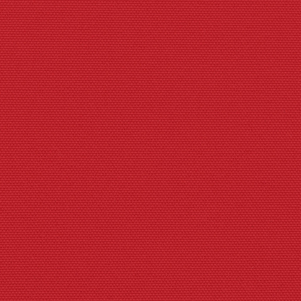 vidaXL Zwijana markiza boczna, czerwona, 120 x 600 cm