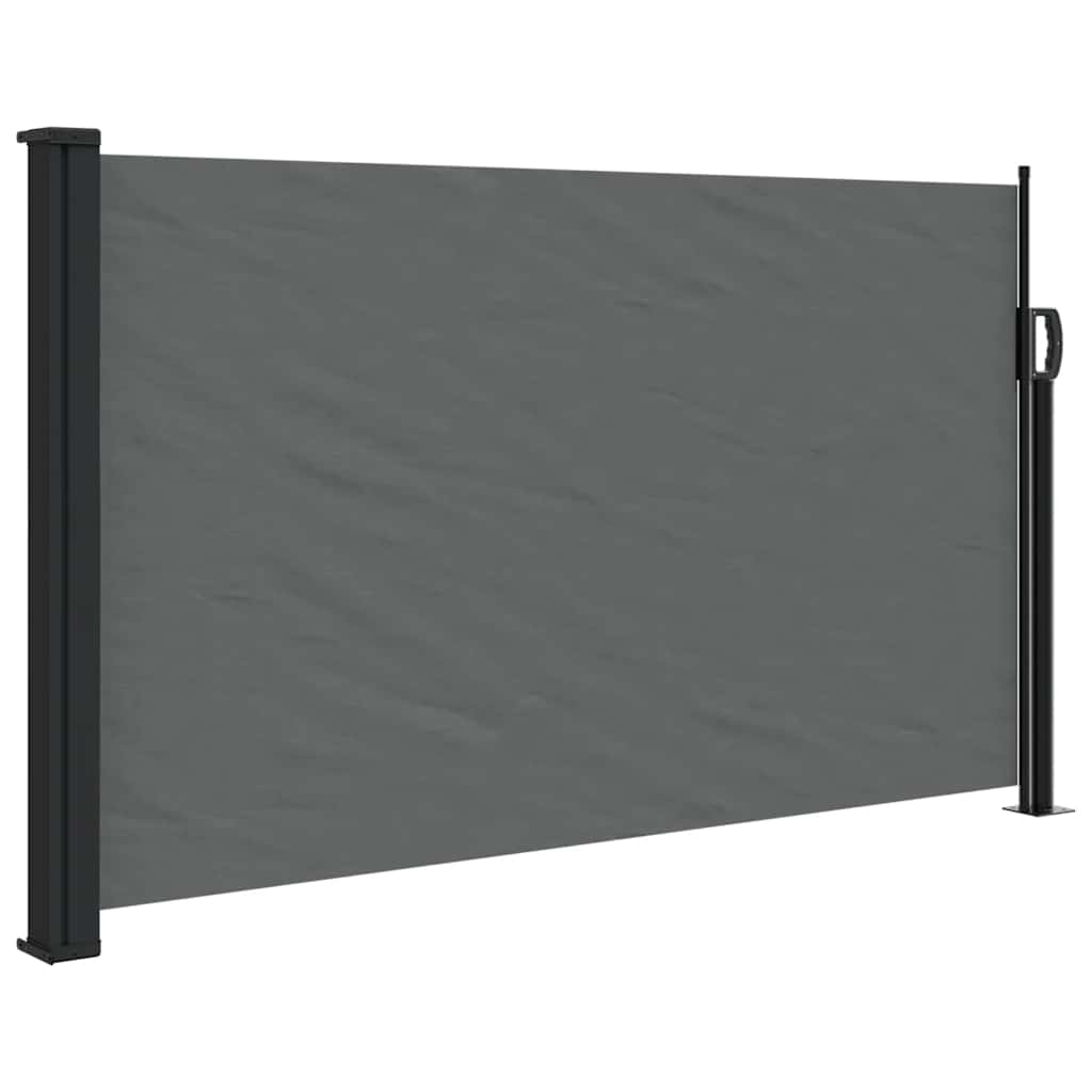 vidaXL Markiza boczna rozkładana antracytowa 120x600 cm