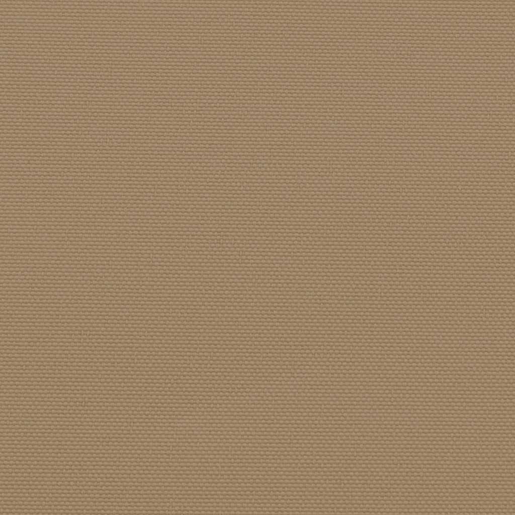 vidaXL Zwijana markiza boczna, taupe, 220x600 cm