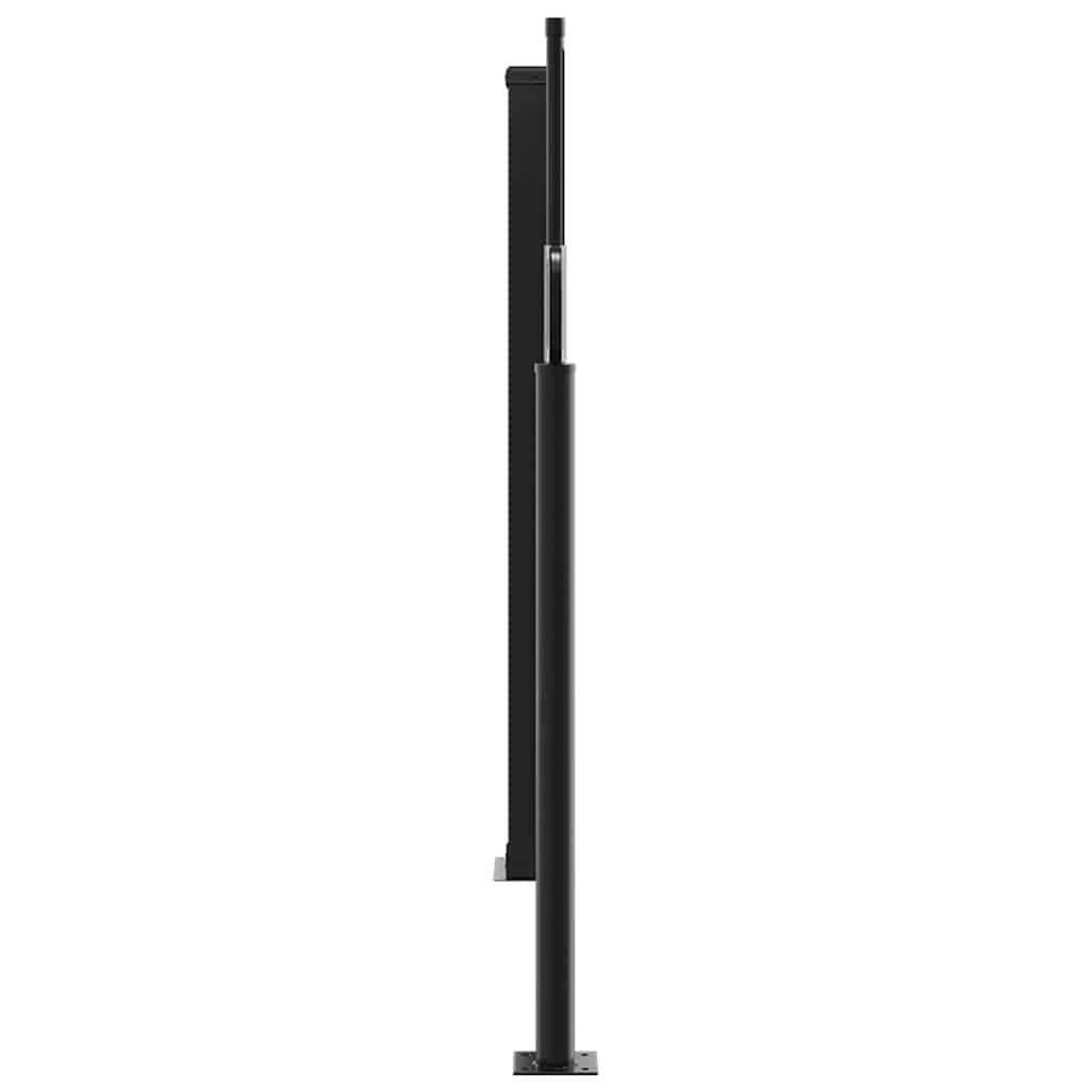 vidaXL Zwijana markiza boczna, niebieska, 100 x 1000 cm