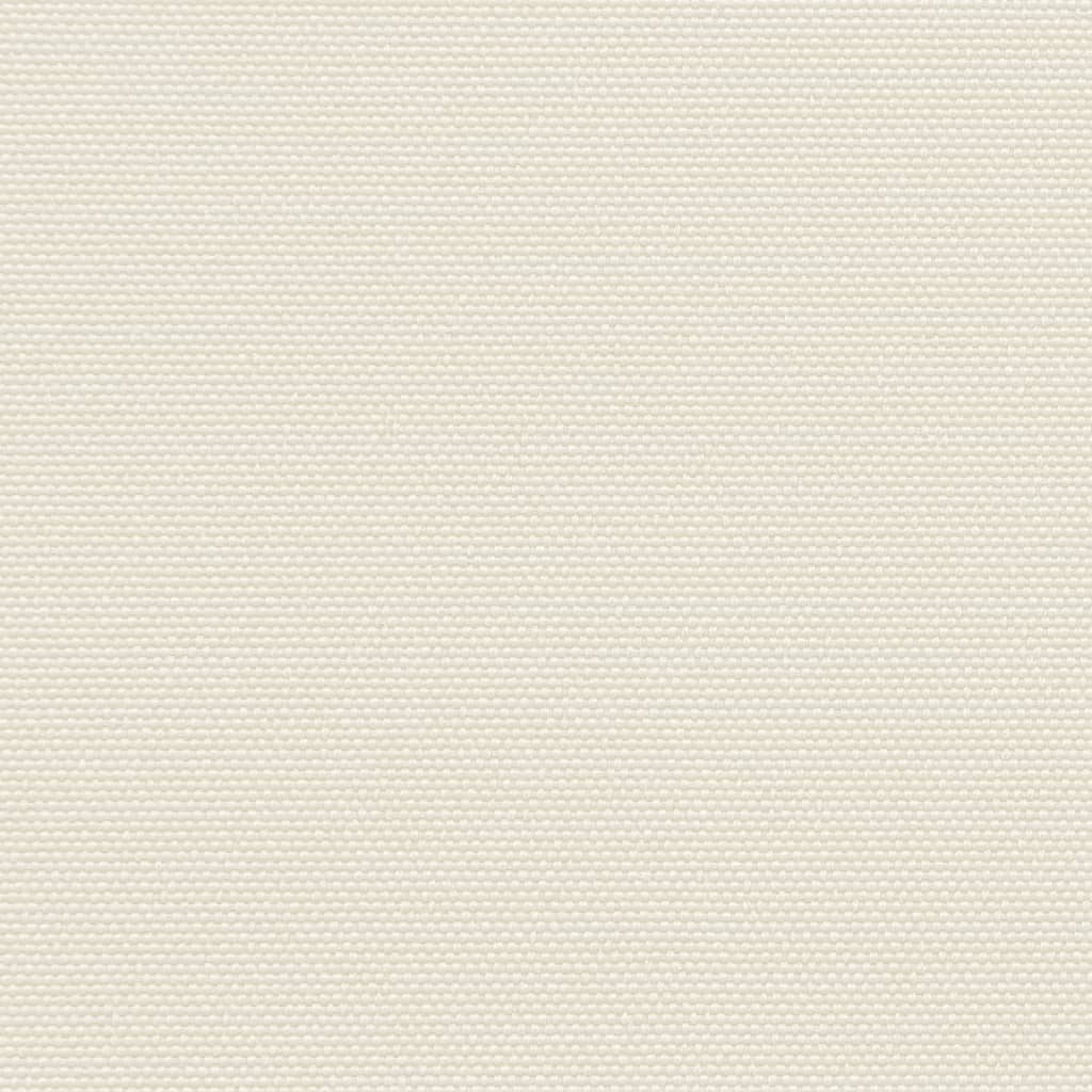 vidaXL Zwijana markiza boczna, kremowa, 140 x 1000 cm