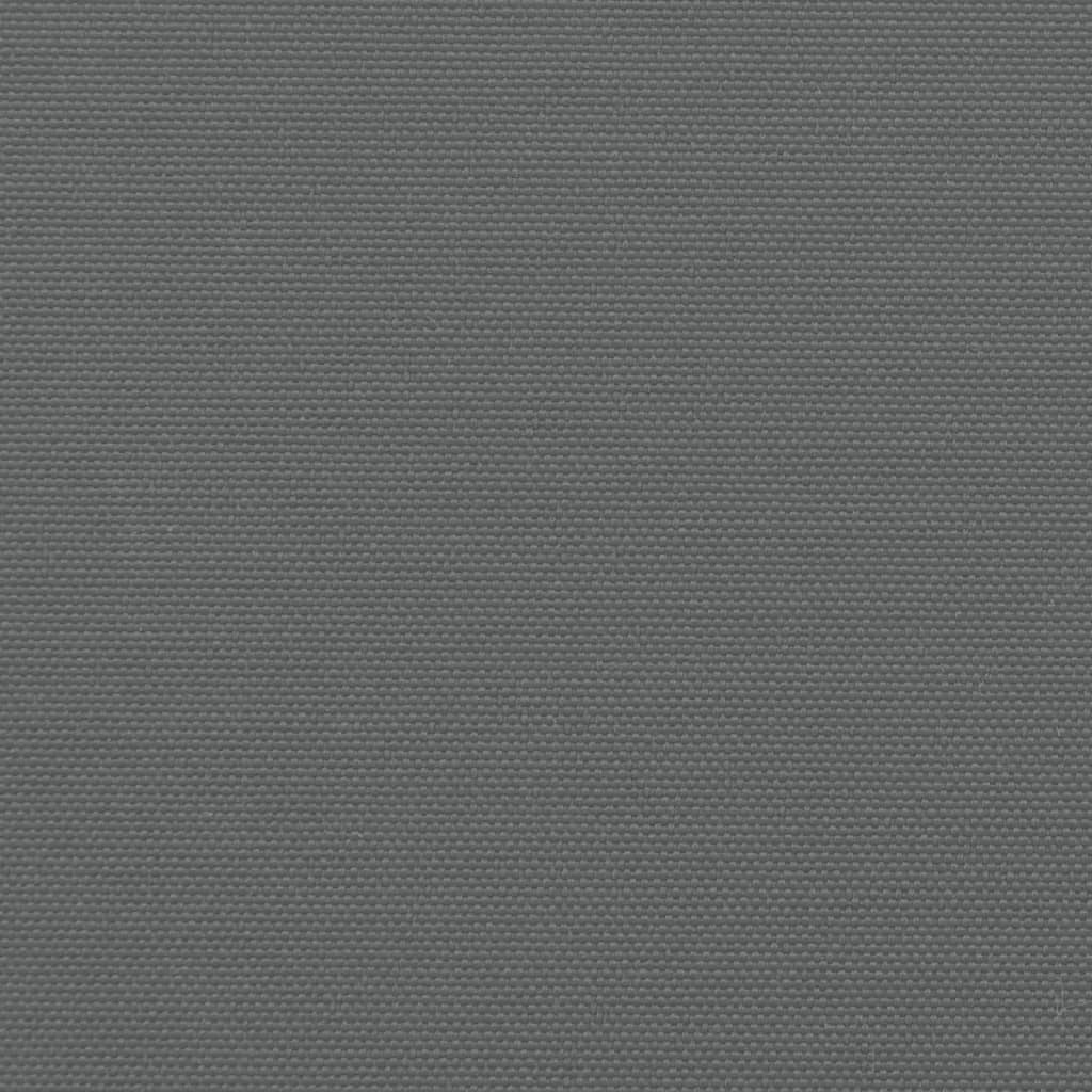 vidaXL Zwijana markiza boczna, antracytowa, 140 x 1000 cm