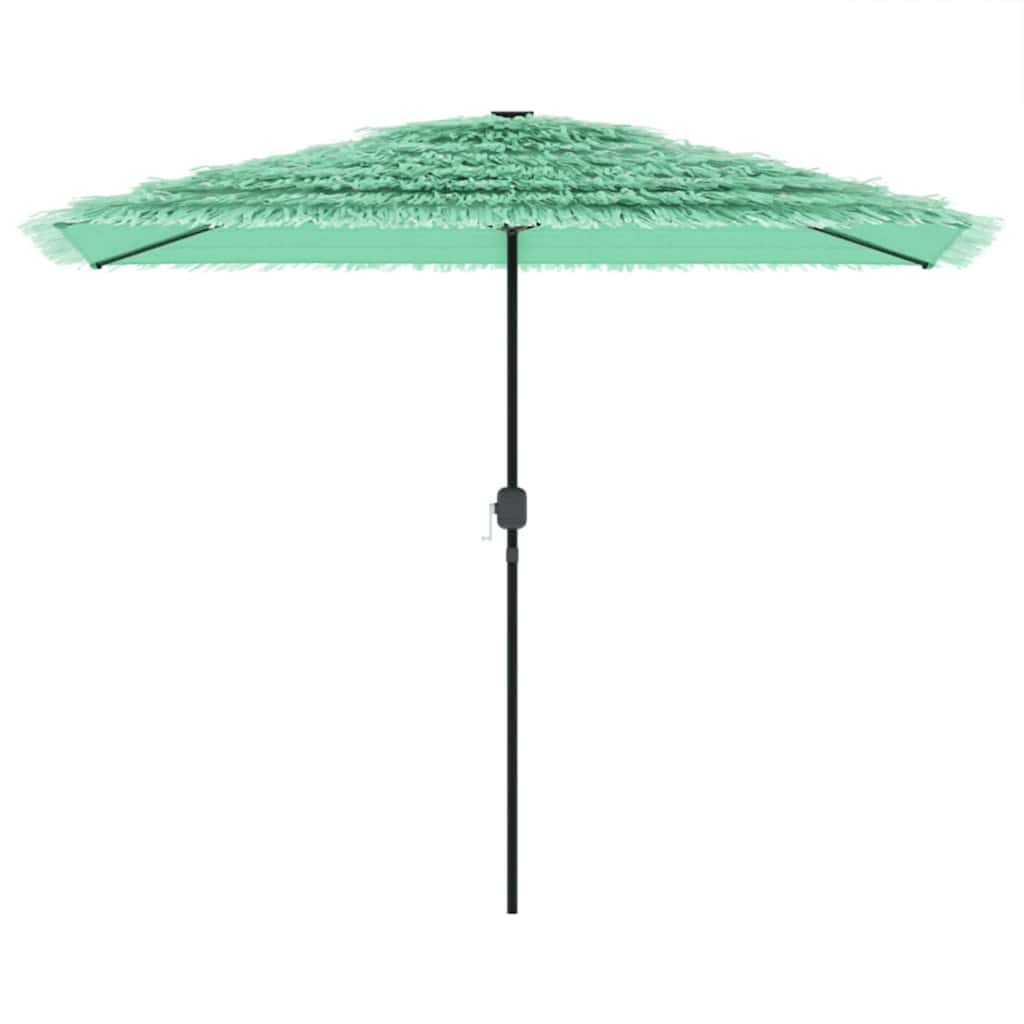 vidaXL Parasol ogrodowy na stalowym słupku, zielony, 300x200x250 cm