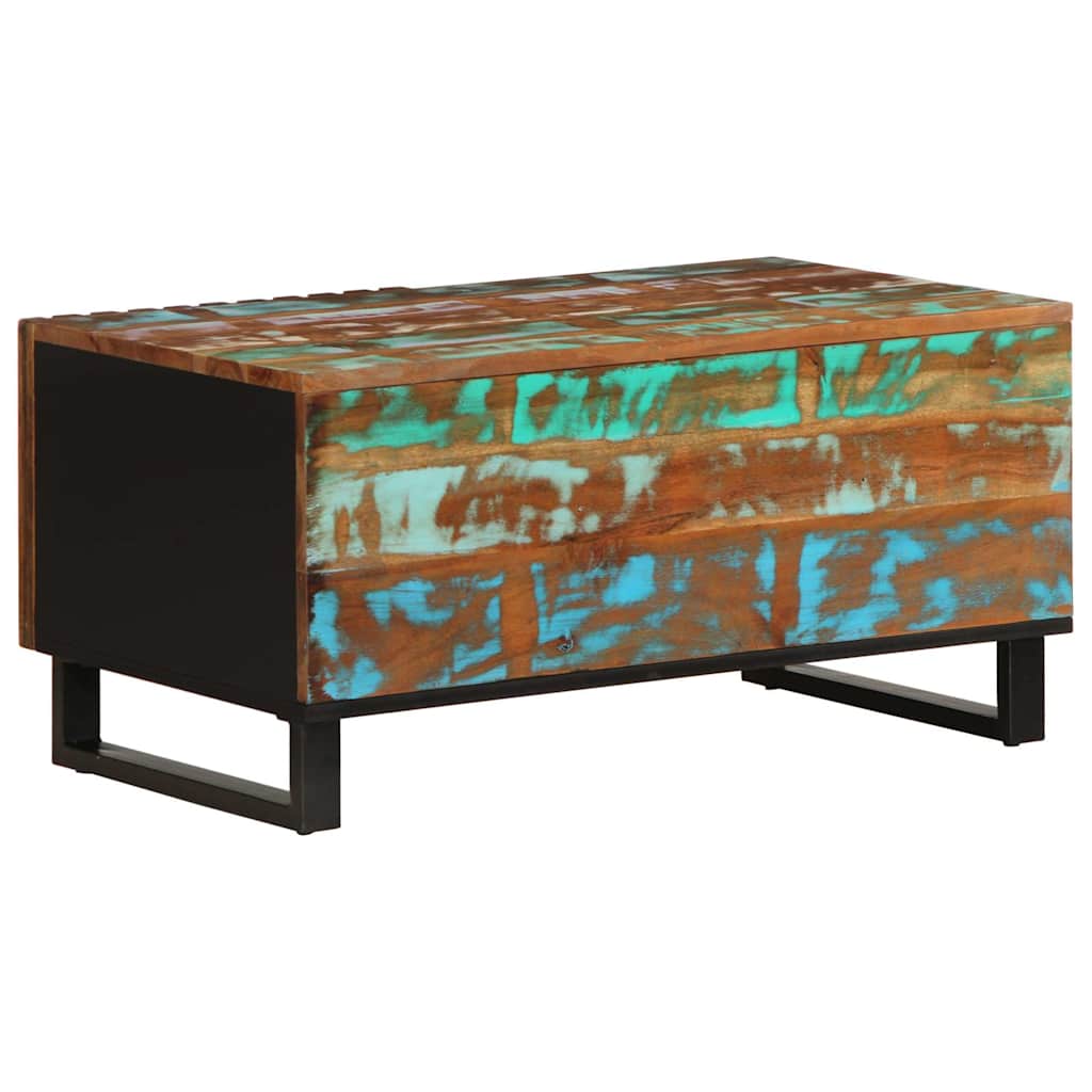 vidaXL Stolik kawowy, 80x51x40 cm, lite drewno akacjowe