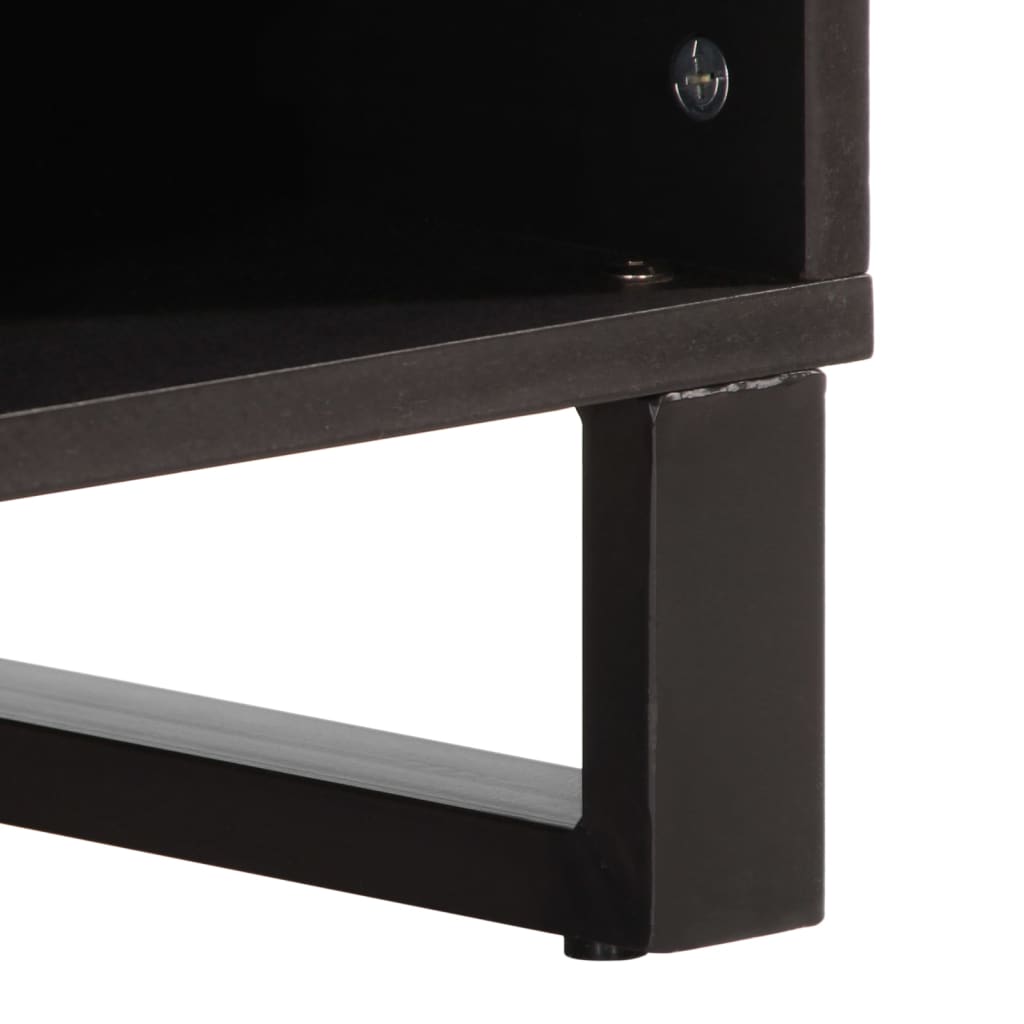 vidaXL Szafka pod TV, 100x34x46 cm, lite surowe drewno mango