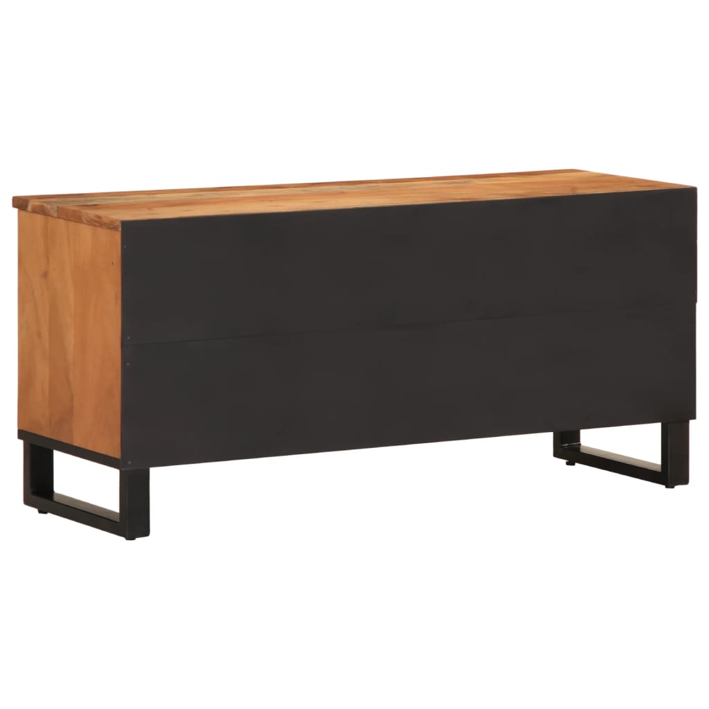 vidaXL Szafka pod telewizor, 100x34x46 cm, lite drewno akacjowe