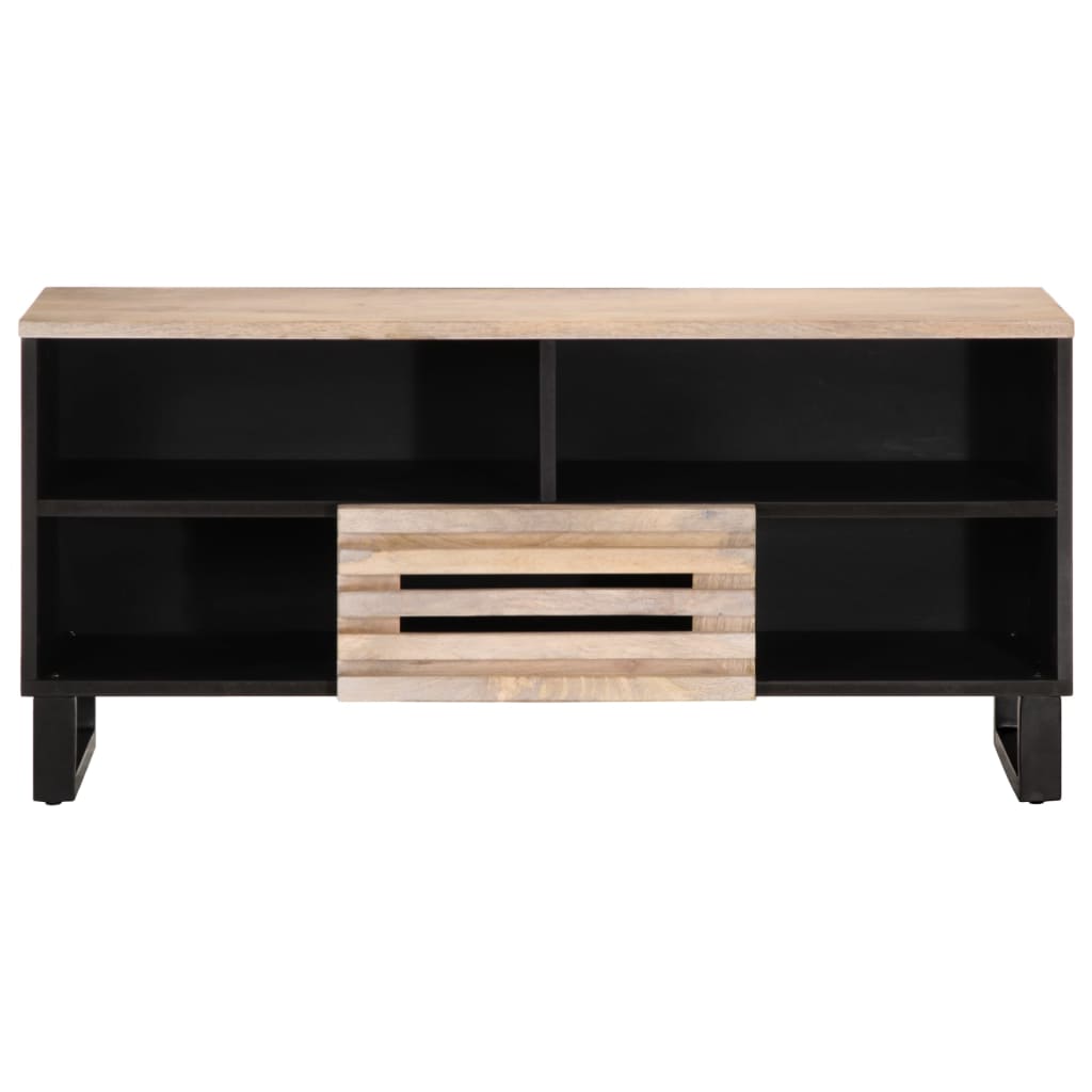 vidaXL Szafka pod telewizor, 100x34x46 cm, lite drewno mango