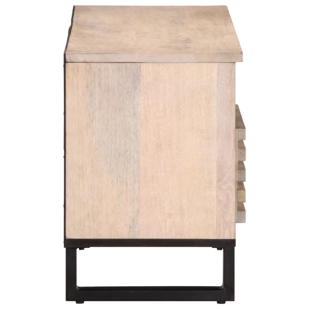 vidaXL Szafka pod telewizor, 100x34x46 cm, lite drewno mango