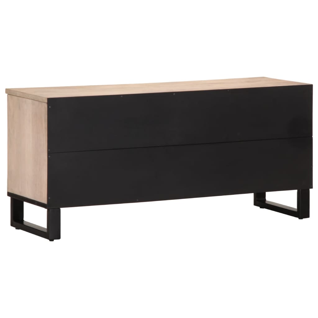 vidaXL Szafka pod telewizor, 100x34x46 cm, lite drewno mango