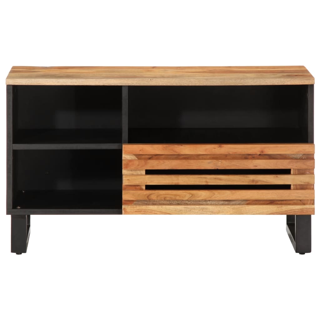 vidaXL Szafka pod telewizor, 80x34x46 cm, lite drewno akacjowe