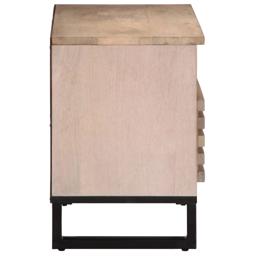 vidaXL Szafka pod telewizor, 80x34x46 cm, lite drewno mango