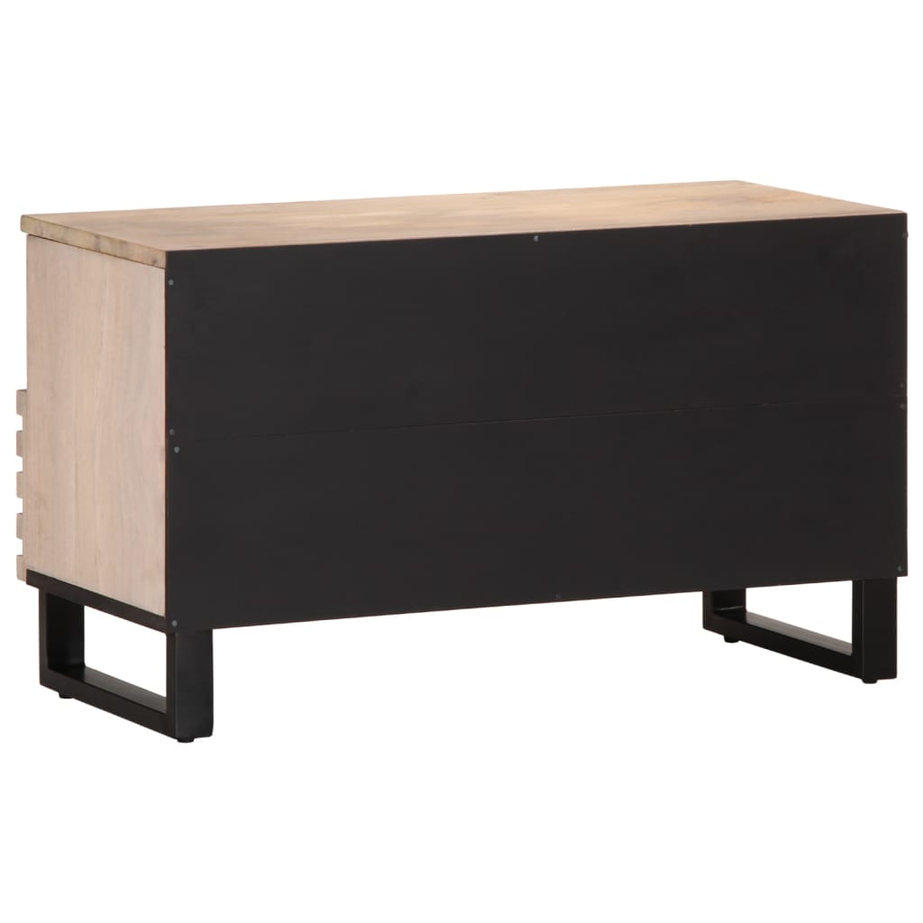 vidaXL Szafka pod telewizor, 80x34x46 cm, lite drewno mango