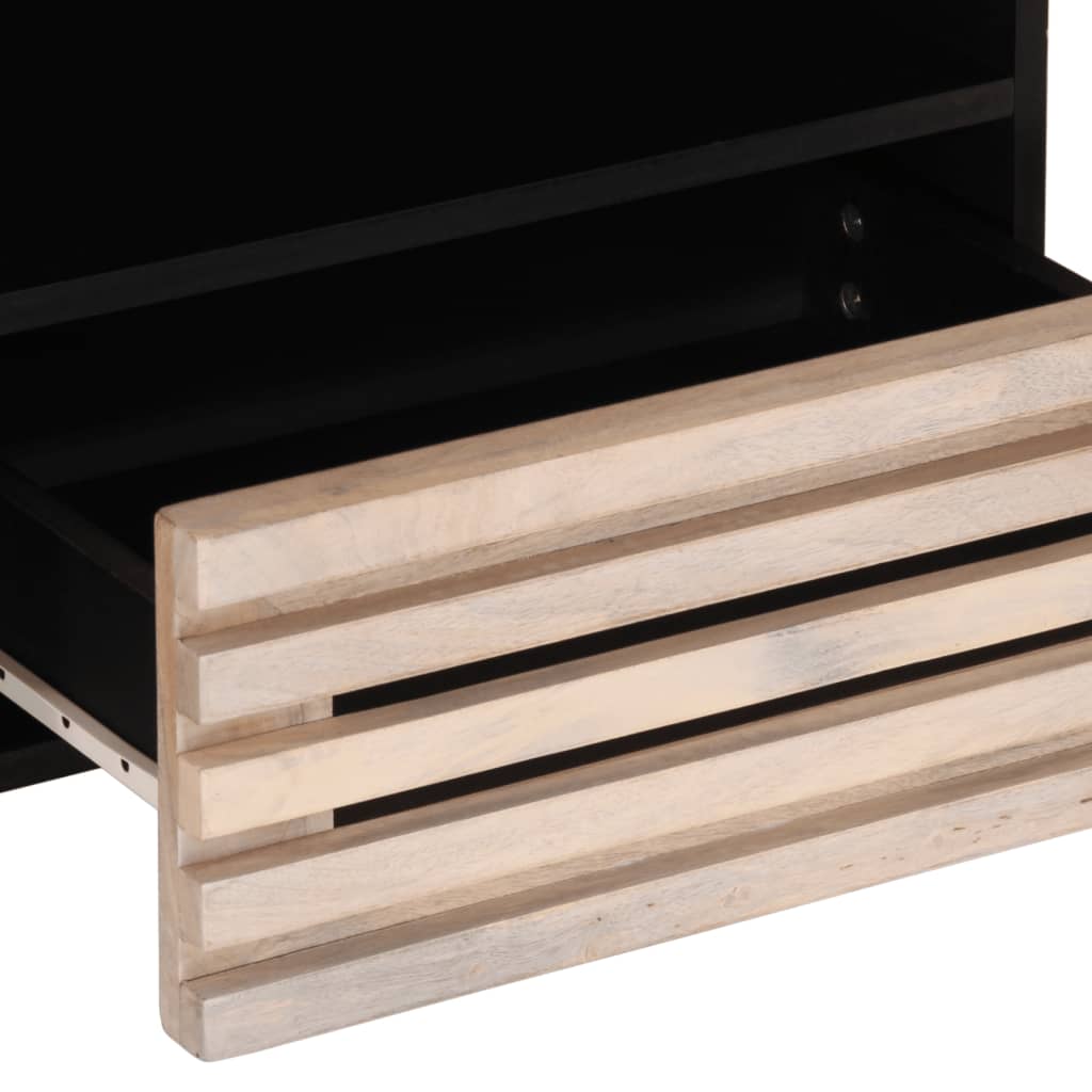 vidaXL Szafka pod telewizor, 80x34x46 cm, lite drewno mango