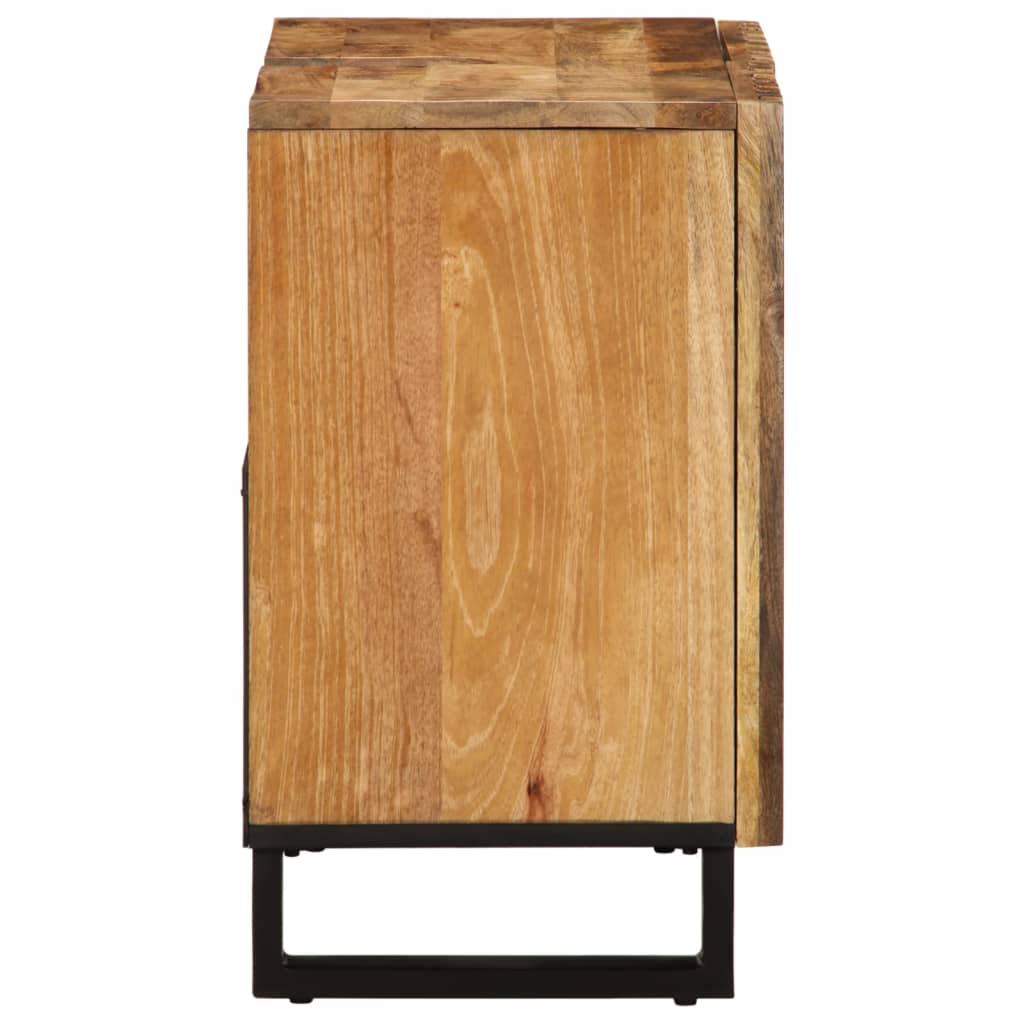 vidaXL Szafka pod umywalkę, 62x34x58 cm, surowe drewno mango