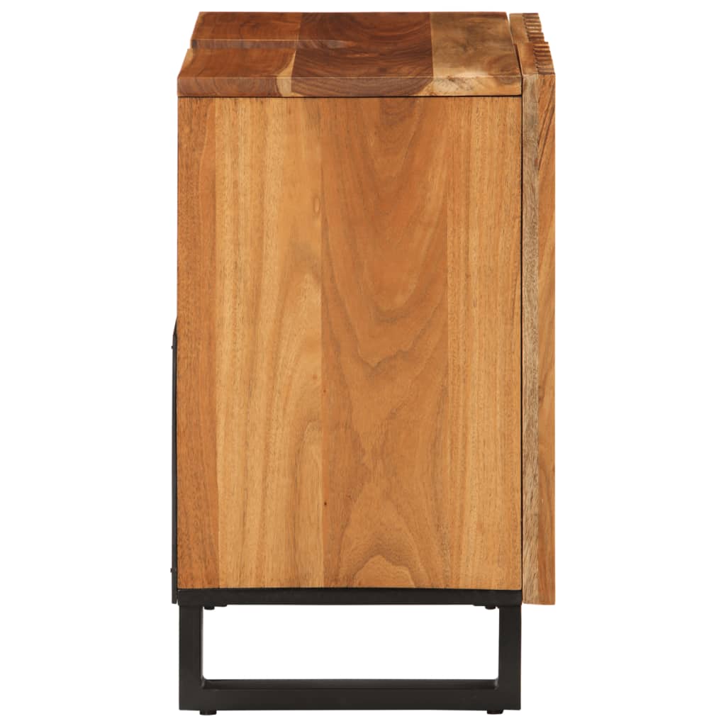 vidaXL Szafka pod umywalkę, 62x34x58 cm, lite drewno akacjowe