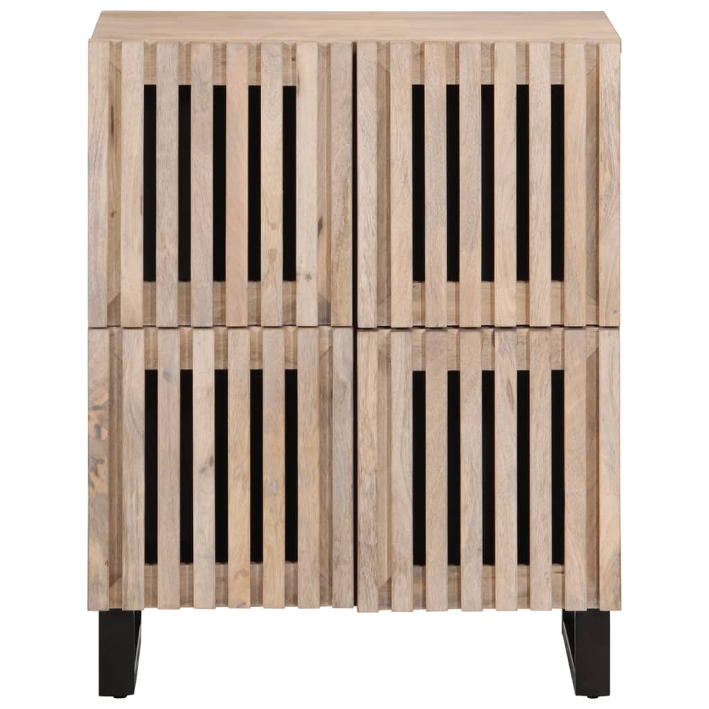 vidaXL Szafka, 60x34x75 cm, lite drewno mango