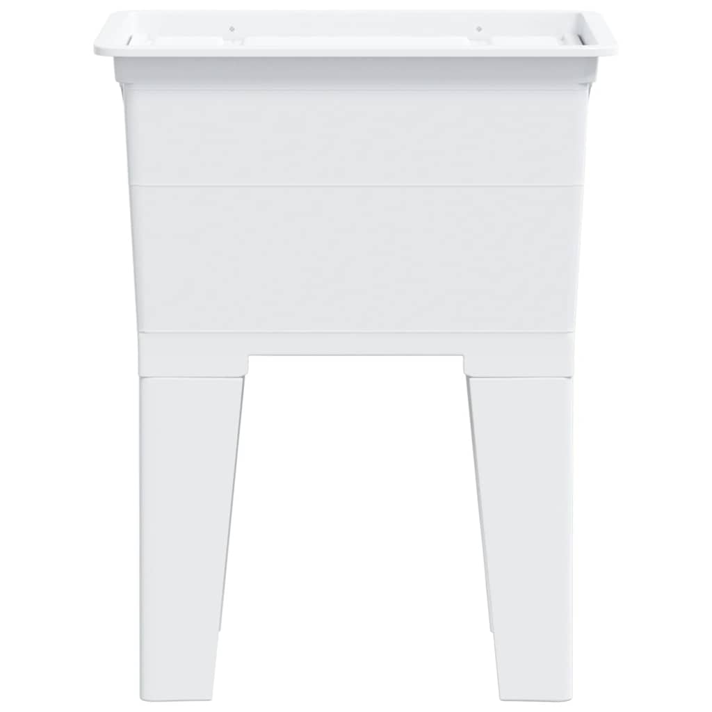 vidaXL Wanienka do prania, biała, 59x41x75 cm, żywica syntetyczna