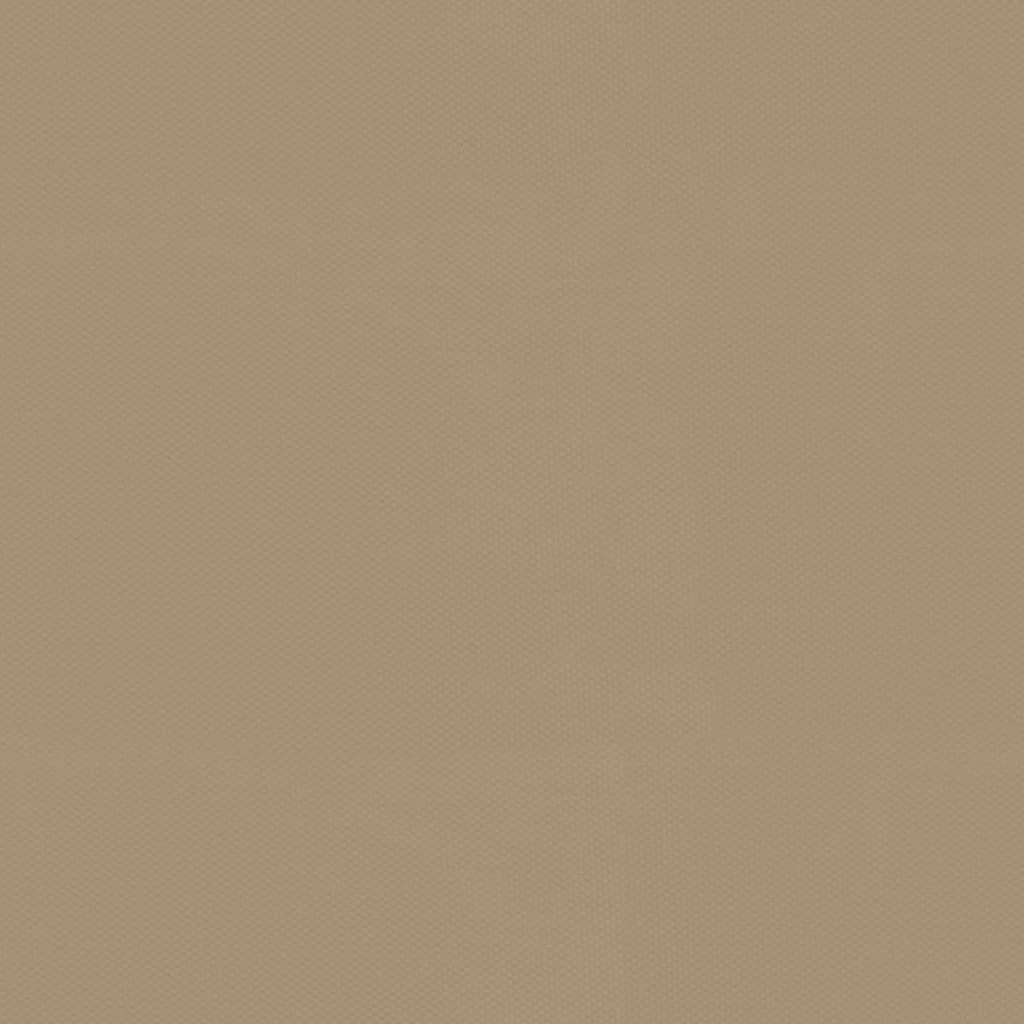 vidaXL Altanka ze ścianami z siatki, kolor taupe, 4x3 m, stal