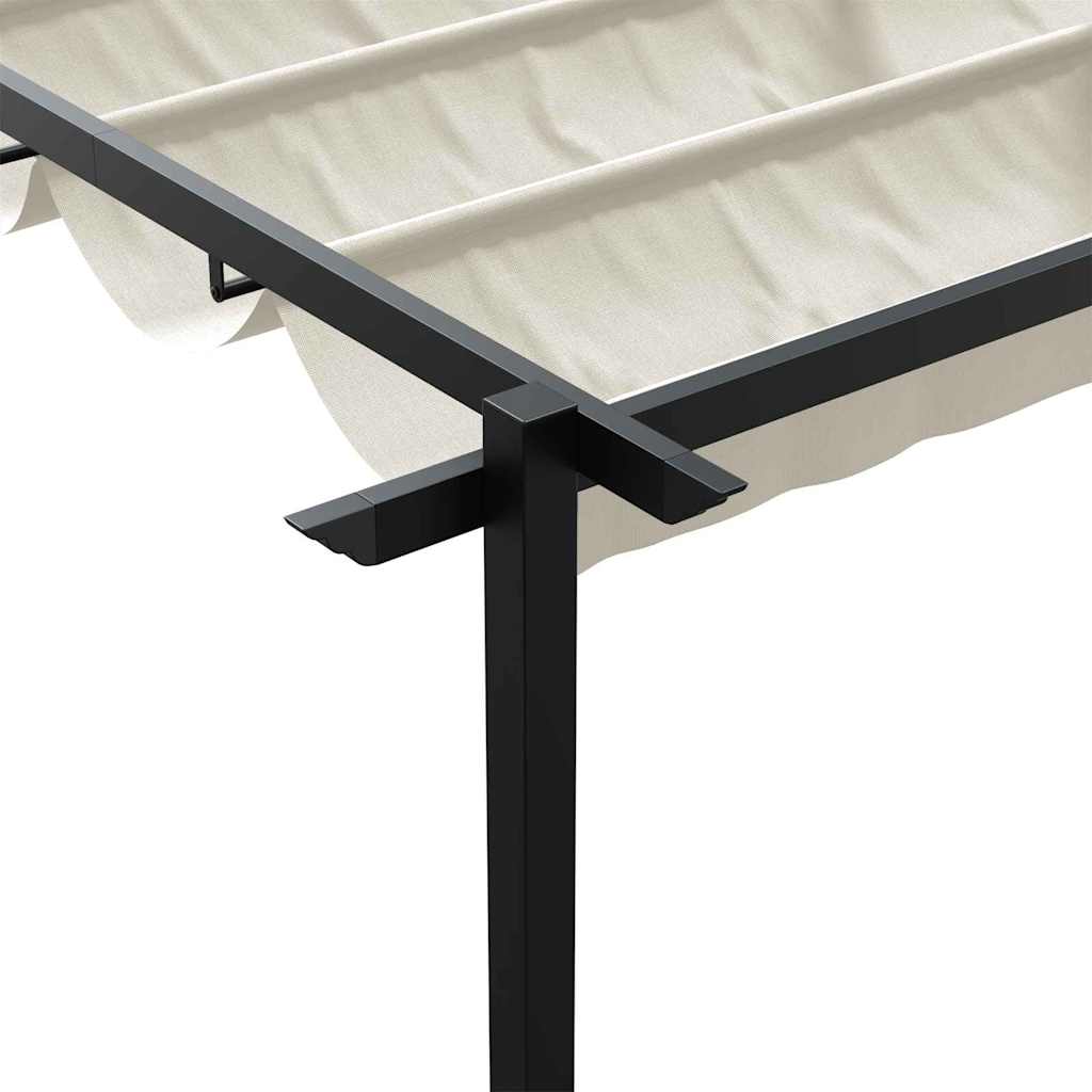 vidaXL Altana 300 x 300 x 200 cm kremowy Poliester
