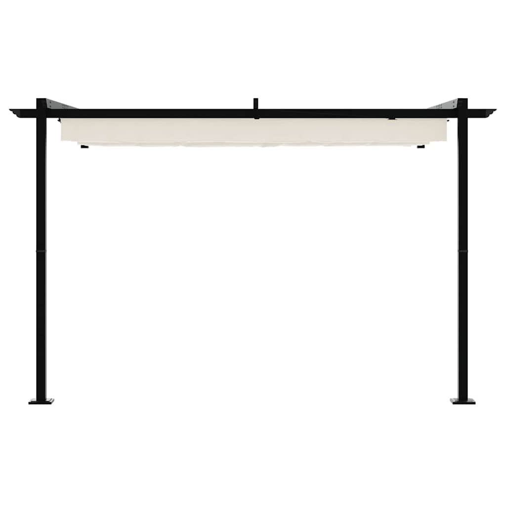 vidaXL Altana 300 x 300 x 200 cm kremowy Poliester