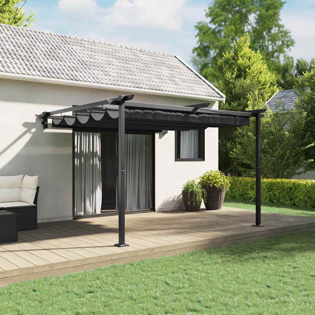vidaXL Altana 300 x 300 x 200 cm antracytowy Poliester