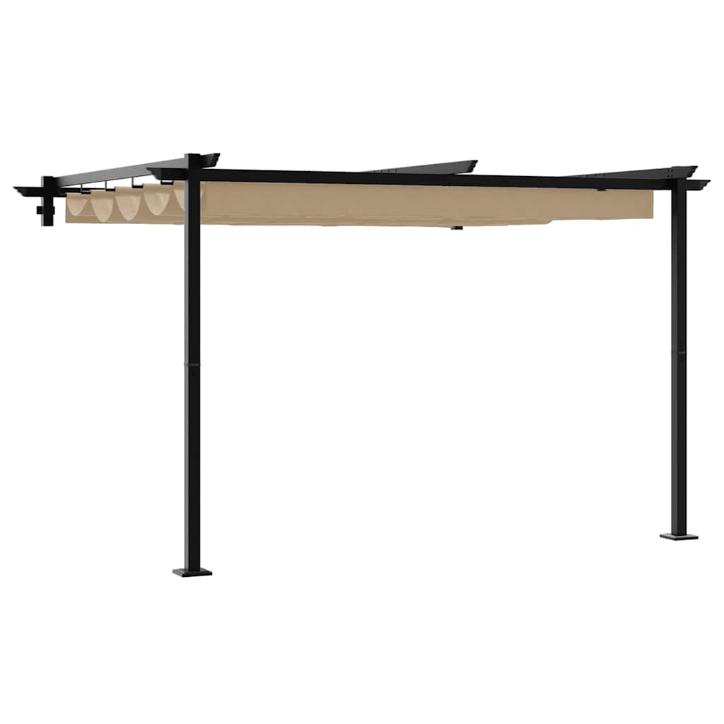 vidaXL Altana 300 x 300 x 200 cm Ciemnoszary Poliester