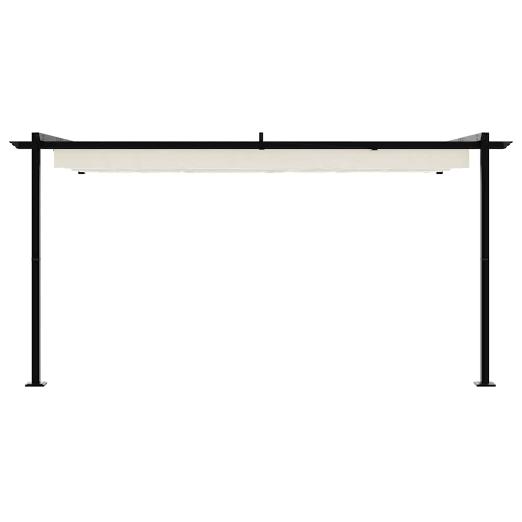 vidaXL Altana 400 x 300 x 200 cm kremowy Poliester