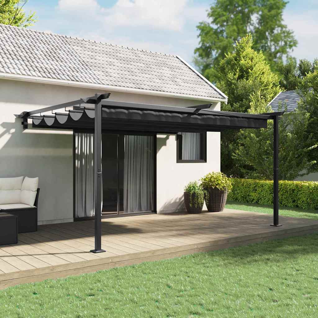 vidaXL Altana 400 x 300 x 200 cm antracytowy Poliester