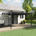 vidaXL Altana 400 x 300 x 200 cm antracytowy Poliester