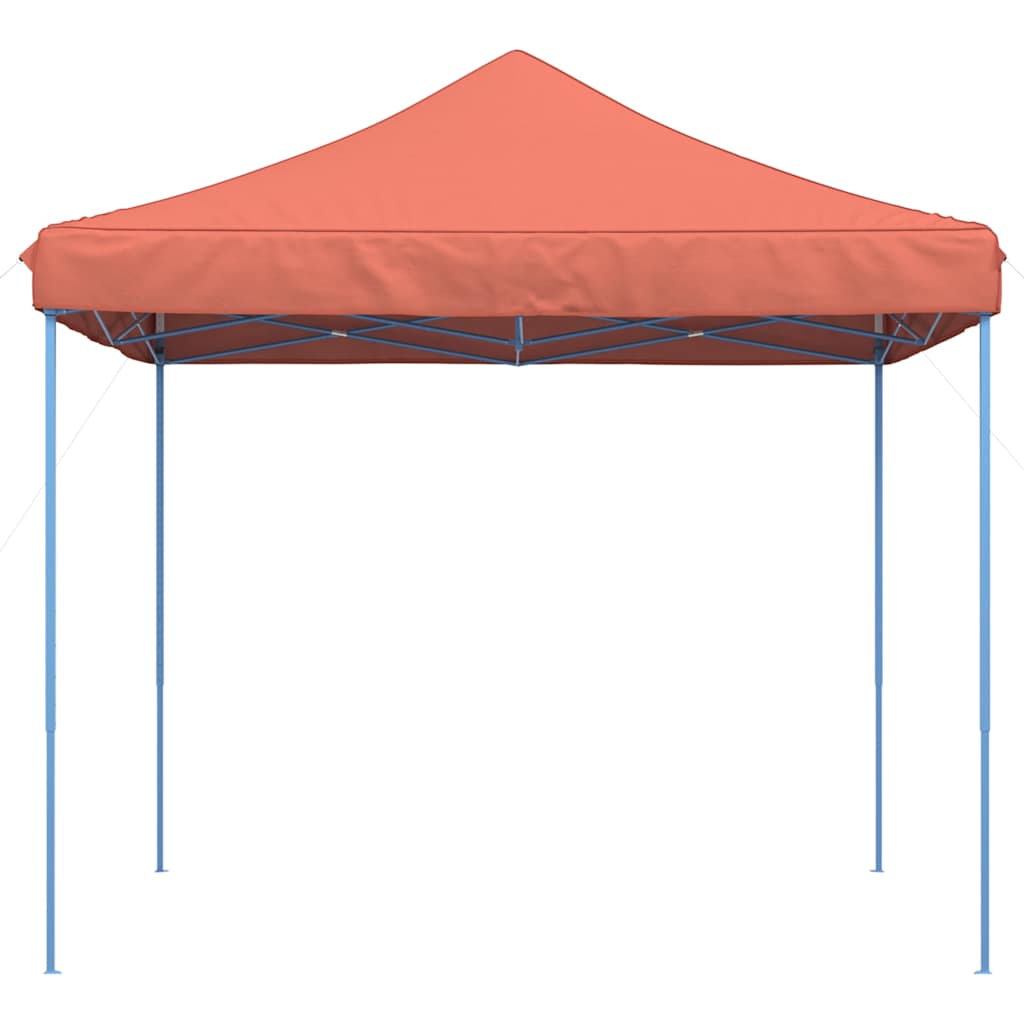 vidaXL Składany namiot imprezowy typu pop-up, terakota, 292x292x315 cm