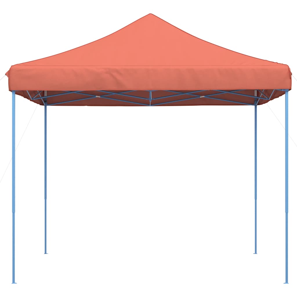 vidaXL Składany namiot imprezowy typu pop-up, terakota, 292x292x315 cm